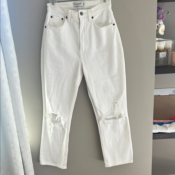 ABERCROMBIE & FITCH Super Skinny Ankle High Rise Curve Love Jeans - Picture 2 of 6